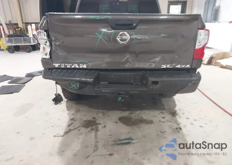 2017 Nissan Titan Sl из США, поврежденный, VIN 1N6AA1E51HN524037